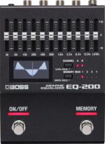 BOSS DYNAMICS / FILTERING EQ-200 - 10 BAND GRAPHIC EQUALIZER WITH MIDI