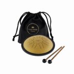MEINL Sonic Energy Steel Tongue Drums Small Steel Tongue Drum - C Minor - Gold – Image 4