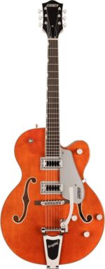 Gretsch Electric Guitars // G5420T Electromatic® Classic Hollow Body Single-Cut with Bigsby®, Laurel Fingerboard, Orange Stain