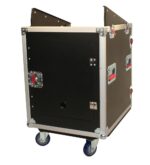 Gator G-TOUR-GRC12X12 ATA Console Wood Flight Rack Case; 12U Top;12U Bot – Image 2