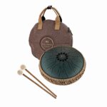 MEINL Sonic Energy Steel Tongue Drums Medium Octave Steel Tongue Drum - F# Minor - Green – Image 3