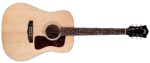 Guild USA D-40 Standard NAT SP/MH W/C Dreadnought (Spruce & Mahogany) Guitar – Image 2