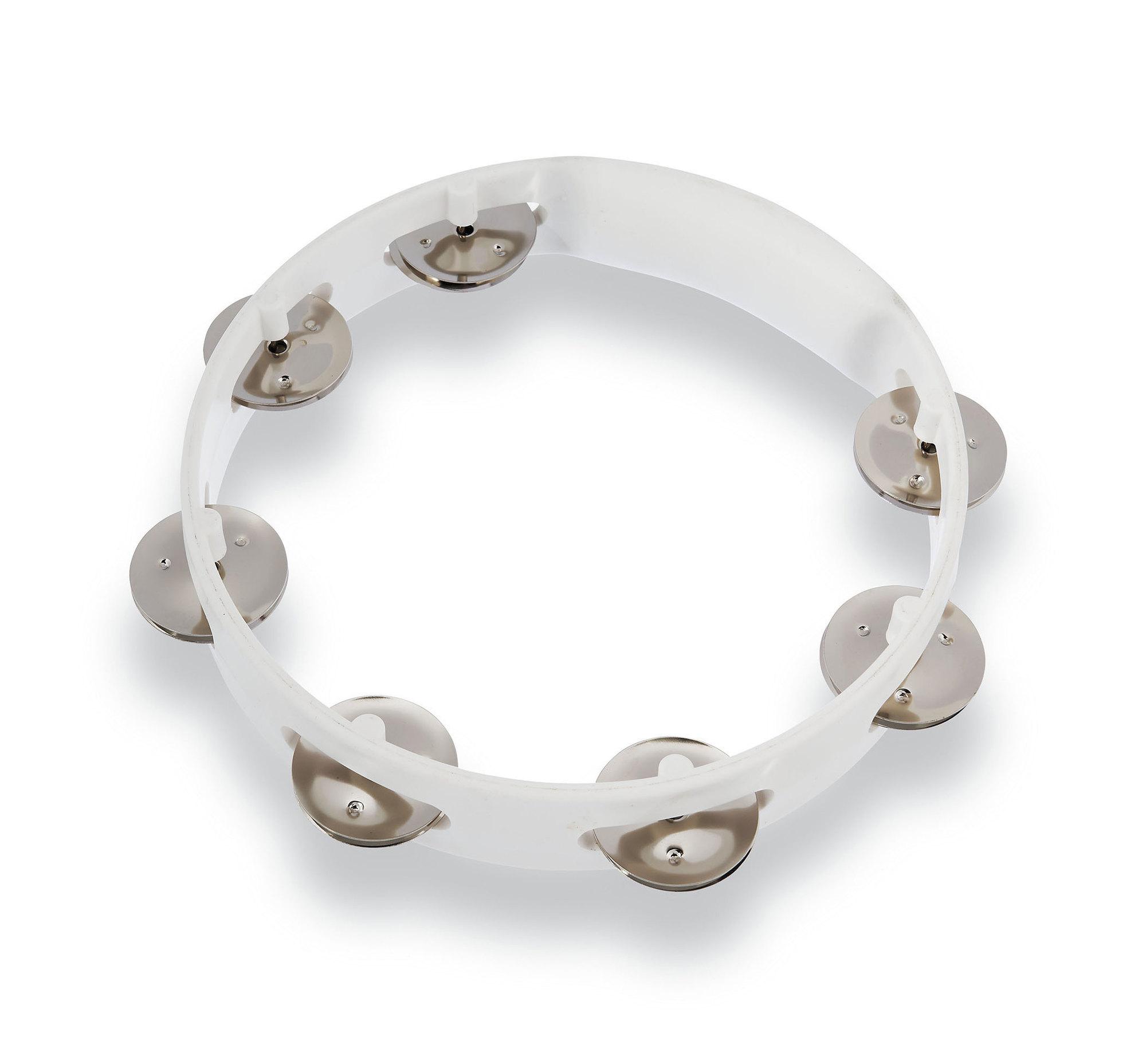 Latin Percussion Tambourins Aspire 8'', Blanc – Image 1