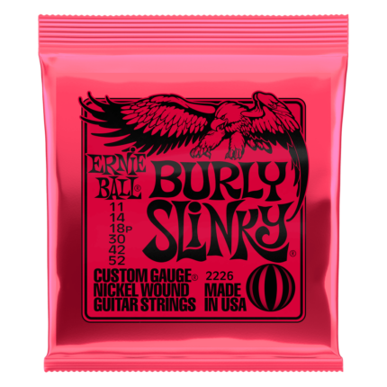 ERNIE BALL Saitensatz, Slinky Nickel, Burly 11-52