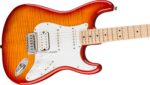 Squier Electric Guitars // Affinity Series® Stratocaster® FMT HSS, Maple Fingerboard, White Pickguard, Sienna Sunburst – Image 4