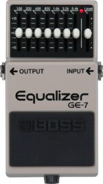 BOSS DYNAMICS / FILTERING GE-7 - 7-BAND GRAPHIC EQUALIZER