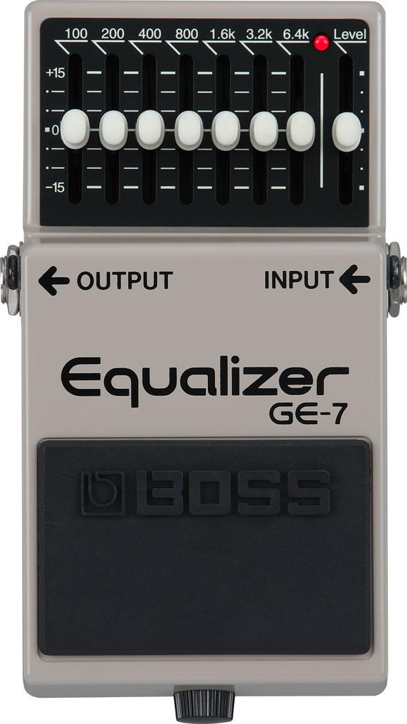 BOSS DYNAMICS / FILTERING GE-7 - 7-BAND GRAPHIC EQUALIZER – Image 1
