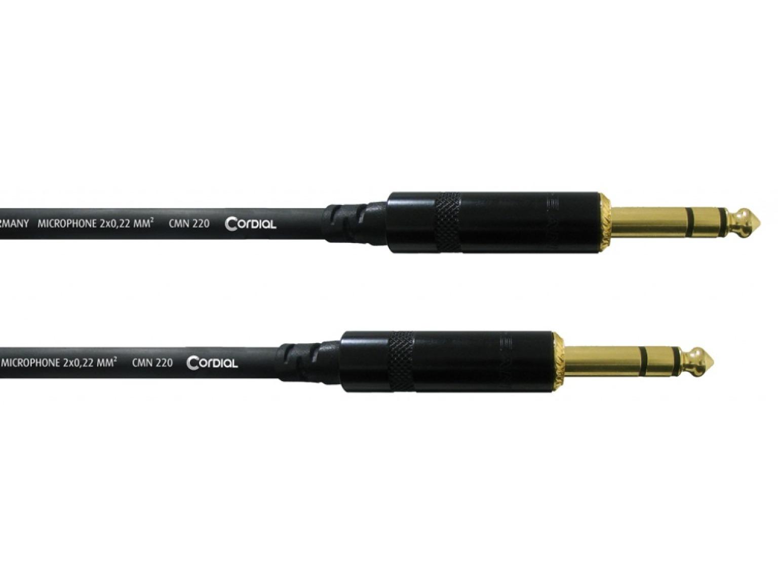 CORDIAL CFM 3 VV câble studio, 3m, Jack sym. – Image 1