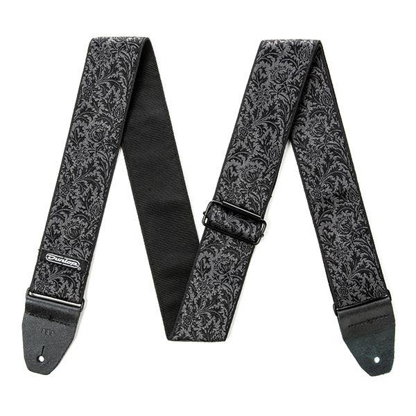 Dunlop - Sangle, D-67 Series Jacquard-woven 50mm, Black Thistle – Image 1