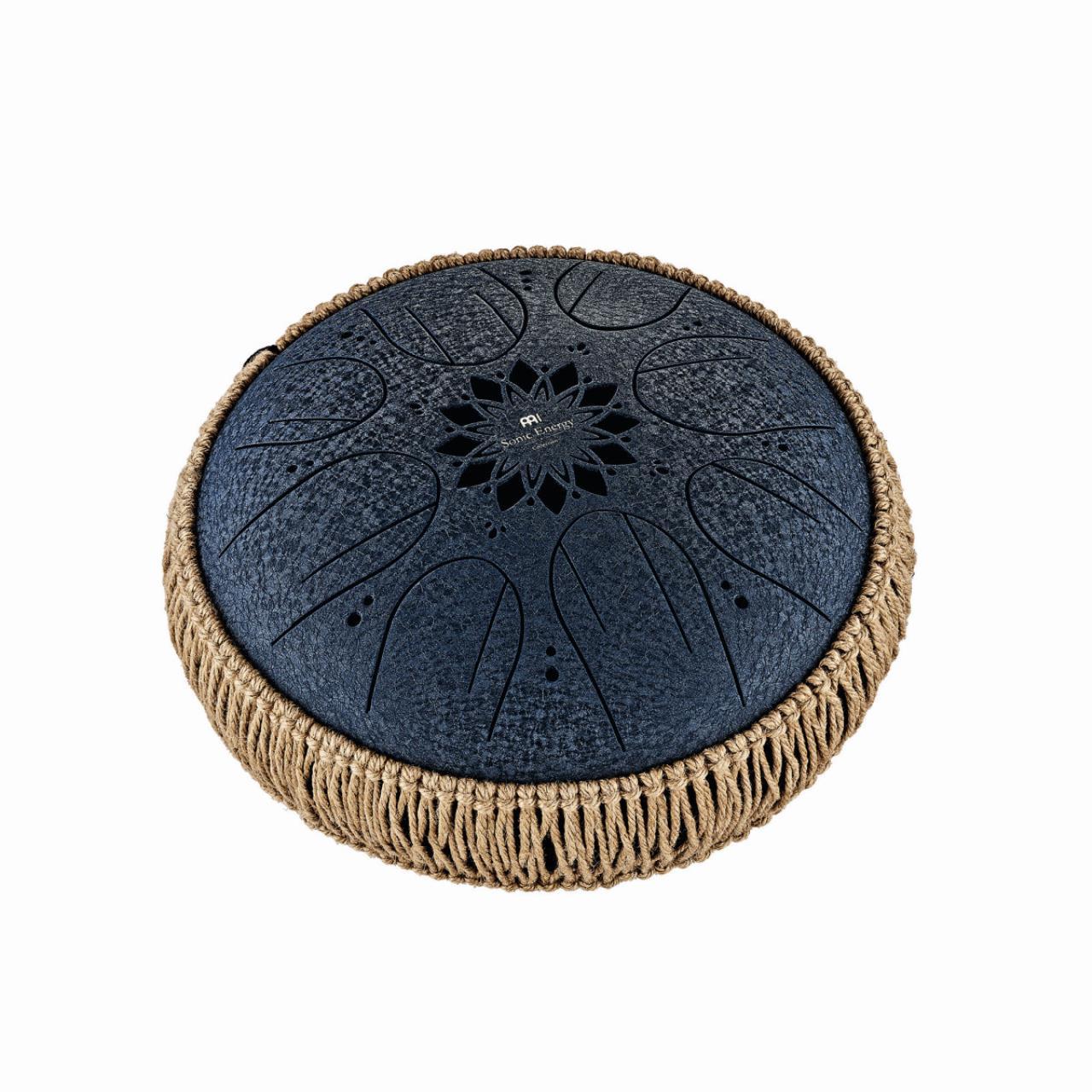 MEINL Sonic Energy Steel Tongue Drums Medium Octave Steel Tongue Drum - C Minor - Blue – Image 1