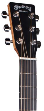 Martin Guitar, DJr-10E Spruce, Junior Series, MX, Solid Sitka Spruce Top, Sapele Back and Sides, Satin, Fishman® Sonitone electronics, Gig Bag Included – Image 4