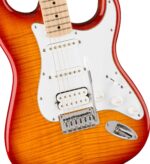 Squier Electric Guitars // Affinity Series® Stratocaster® FMT HSS, Maple Fingerboard, White Pickguard, Sienna Sunburst – Image 3