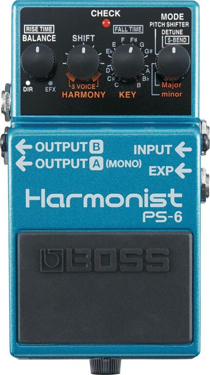 BOSS PS-6 - HARMONIST WITH FOUR PITCH SHIFT MODES