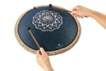 MEINL Sonic Energy Steel Tongue Drums Octave Steel Tongue Drum - D Amara - Blue Engraved – Image 8