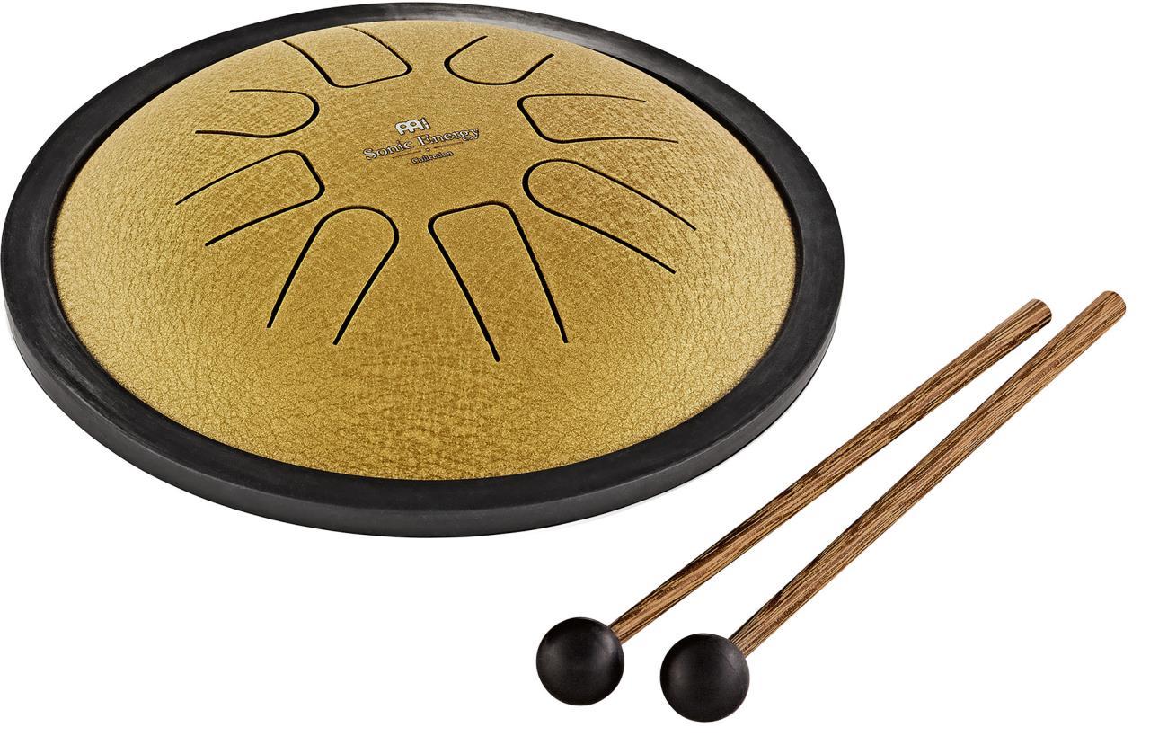 MEINL Sonic Energy Steel Tongue Drums Small Steel Tongue Drum - C Minor - Gold – Image 1