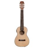 ALVAREZ AU70WBE/6 Natural Satin Baritone/6 String Travel Guitar, AUE20 EQ with Tuner – Image 2