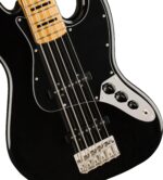 Squier Bass Guitars // Classic Vibe '70s Jazz Bass® V, Maple Fingerboard, Black – Image 3