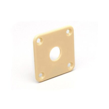 HOSCO® PLAQUE JACK TYPE LES PAUL® PLASTIQUE CRÈME