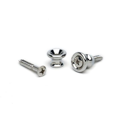GOTOH® EP-B1 ATTACHES COURROIES STYLE GIBSON® CHROME (Vrac 1pce)