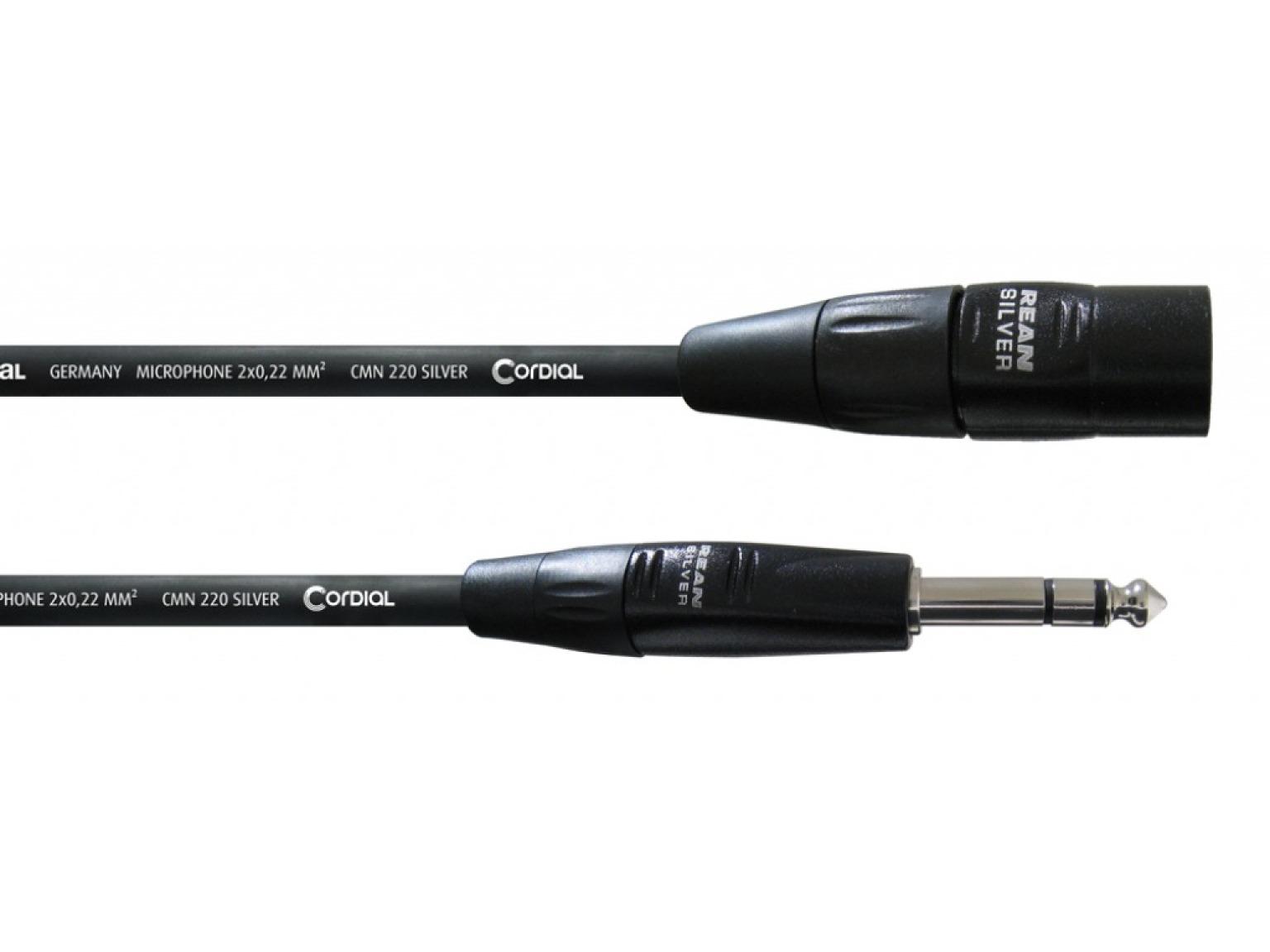 CORDIAL CIM 1.5 MV câble studio SilverLine, 1.5m – Image 1