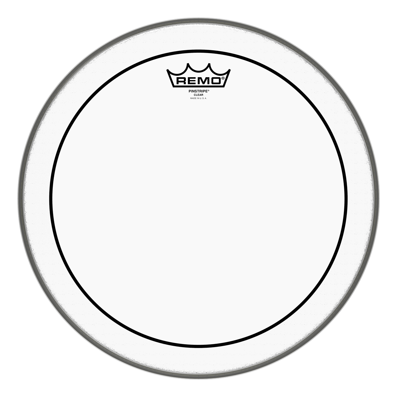 Remo PS-0314-00- PS-0314-00 Pinstripe Clear, 14" – Image 1