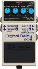 BOSS DELAY / REVERB DD-8 - ADVANCED COMPACT DIGITAL DELAY WITH 11 DELAY MODES
