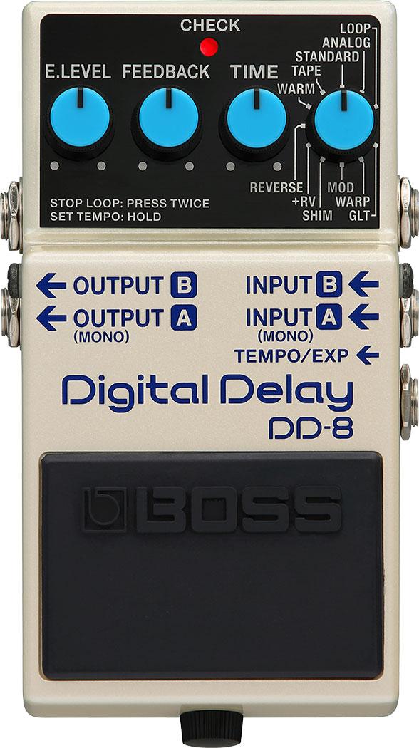 BOSS DELAY / REVERB DD-8 - ADVANCED COMPACT DIGITAL DELAY WITH 11 DELAY MODES – Image 1
