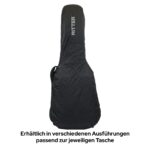 Ritter Regenschutz/-hulle E-Bass Rain cover Bass Guitar schwarz