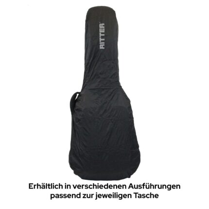 Ritter Regenschutz/-hulle E-Bass Rain cover Bass Guitar schwarz