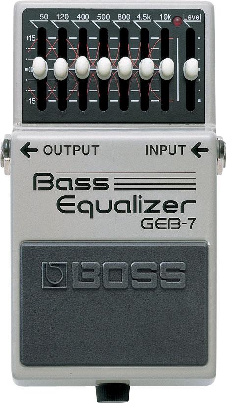 BOSS BASS GEB-7 - 7-BAND BASS EQUALIZER – Image 1