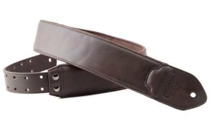 Guitar Strap Leather Vintage Brown Right On