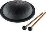 MEINL Sonic Energy Mini Steel Tongue Drum - C Major - Black