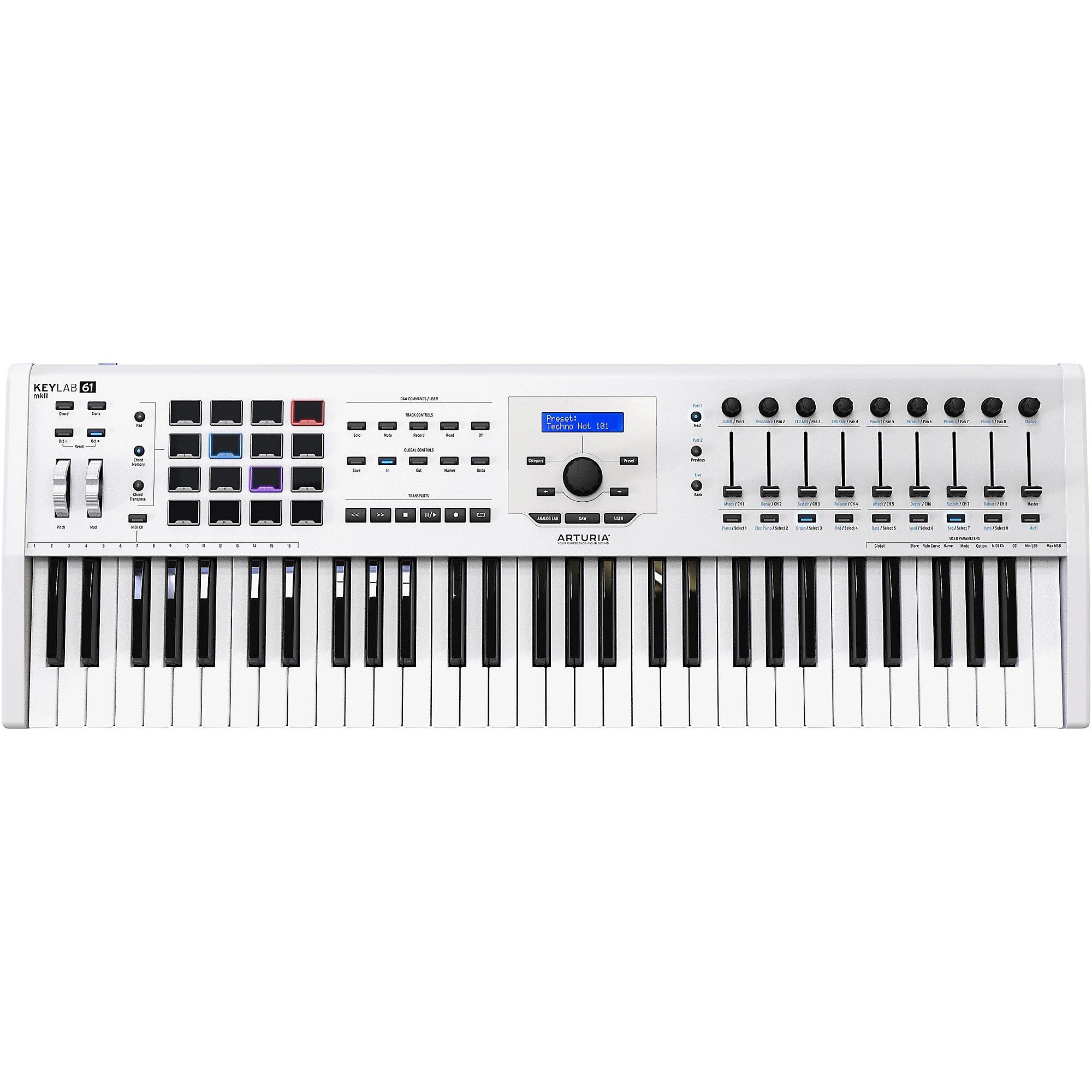 ARTURIA KeyLab 61 MKII White – Image 1