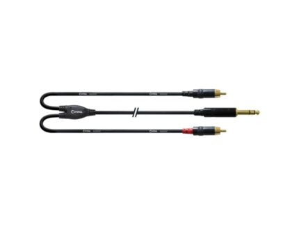 CORDIAL CFY 1.5 VCC câble Y, 1.5m, Jack - 2x RCA