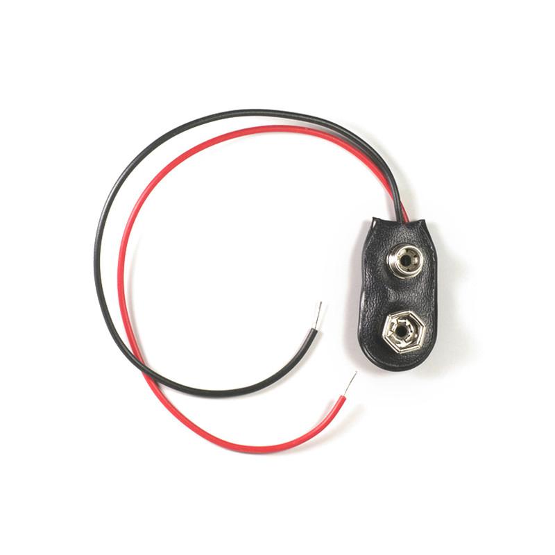 CONNECTEUR PILE 9V SOUPLE (10 PCS) – Image 1