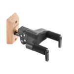 Hercules GSP38WB+ GSP38WB PLUS Gitarrenwandhalter mit Holzplatte natural, kurz