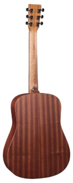 Martin Guitar, DJr-10E Spruce, Junior Series, MX, Solid Sitka Spruce Top, Sapele Back and Sides, Satin, Fishman® Sonitone electronics, Gig Bag Included – Image 2