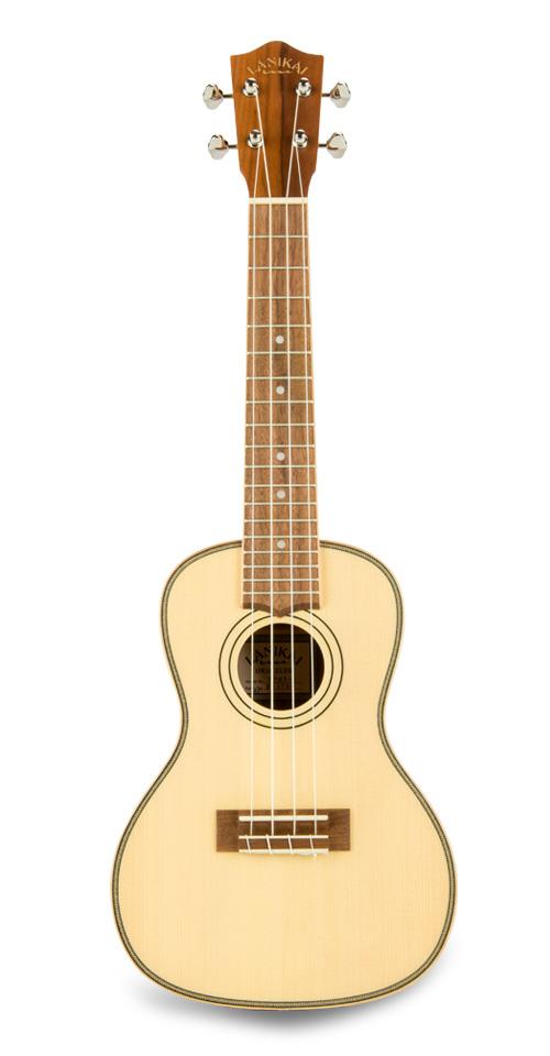 LANIKAI Konzertukulele, Spruce Solid Top Series, Tasche – Image 1