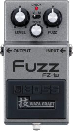 BOSS OVERDRIVE / DISTORTION FZ-1W - ALL ORIGINAL, WAZACRAFT, MADE IN JAPAN, SILICON TRANSISTOR BASED FUZZ CIRCUIT WITH VINTAGE & MODERN MODES