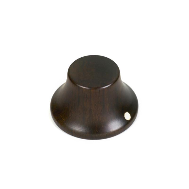 ALL PARTS® BOUTONS CLOCHES DE POTENTIOMÈTRES EN BOIS 6mm PALISSANDRE (2 pcs) – Image 1