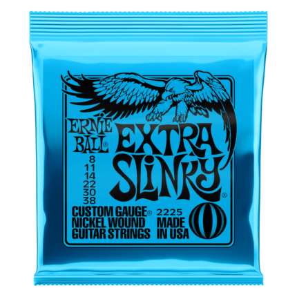 ERNIE BALL Saitensatz, Slinky Nickel, Extra 08-38