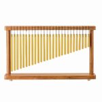 MEINL Sonic Energy Energy Chimes Table Chimes 27 Bars - Walnut Brown