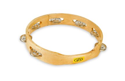 Latin Percussion Tambourins CP Bois 10", simple rangée