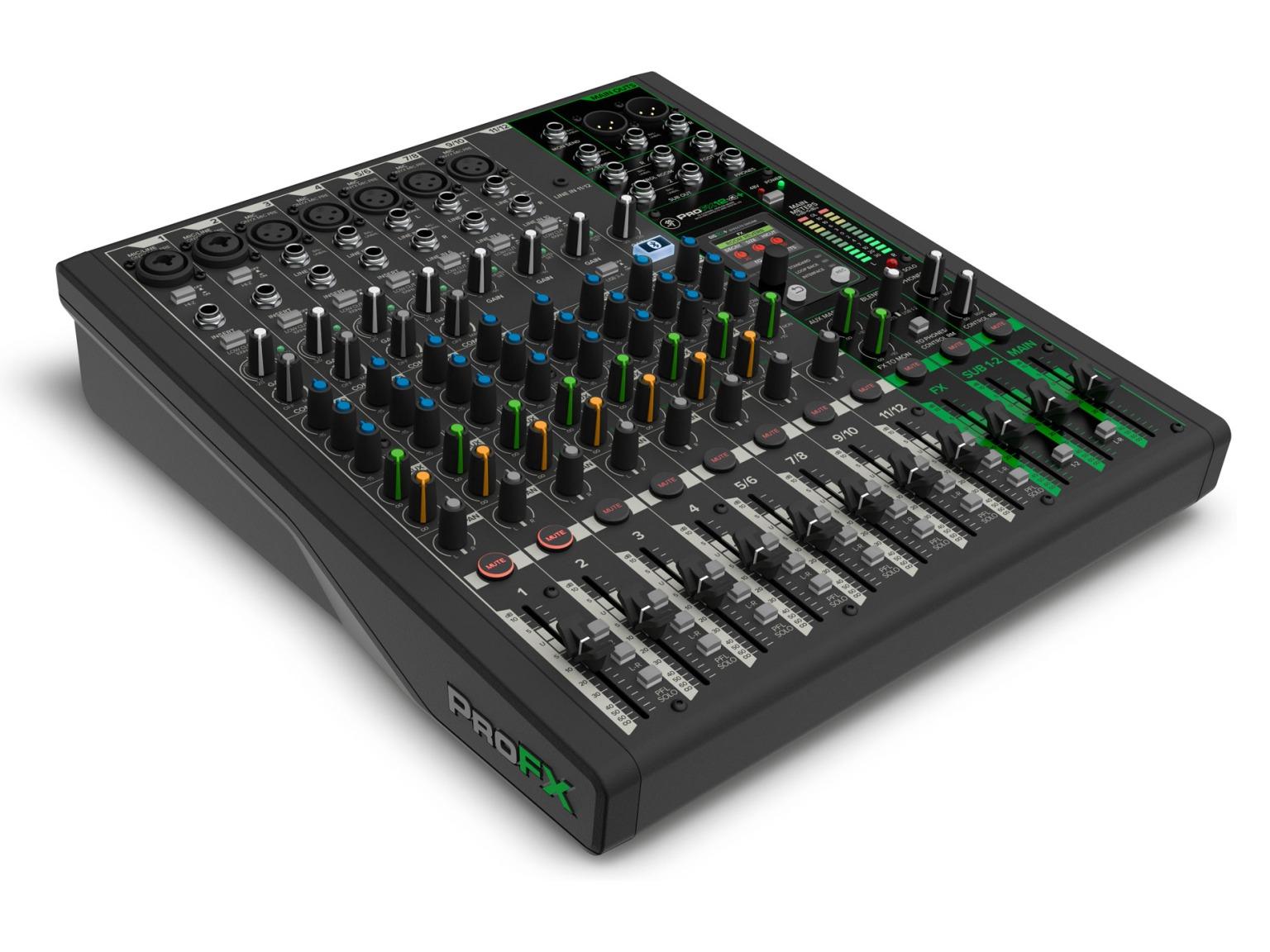 MACKIE ProFX12v3+ - Table de mixage analogique, effets, Bluetooth – Image 1