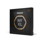 Cordes pour basse D'Addario NYXLS50105 filet nickel, Medium, 50-105, extrémités à boule, cordes longues
