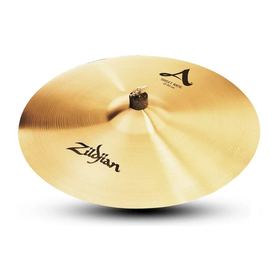 ZILDJIAN Ride, A Zildjian, 21", Sweet Ride, traditional – Image 1