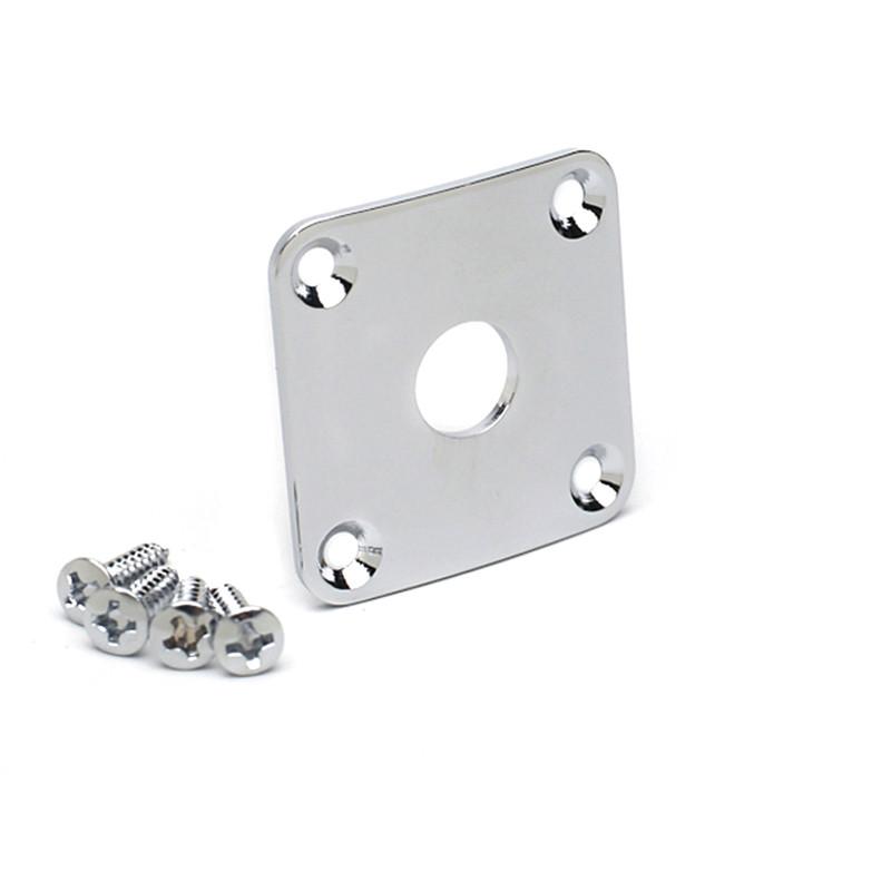 GOTOH® JCB-4 PLAQUE JACK TYPE LES PAUL® AVEC VIS CHROME – Image 1