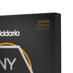 Cordes pour basse D'Addario NYXLS50105 filet nickel, Medium, 50-105, extrémités à boule, cordes longues – Image 3