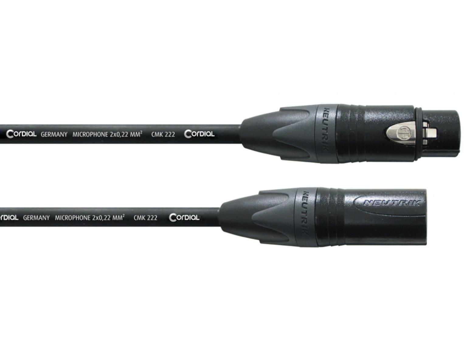 CORDIAL CPM 7.5 FM câble microphone, 7.5m – Image 1