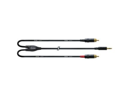 CORDIAL CFY 1.5 WCC câble Y, 1.5m, MiniJack- 2x RCA